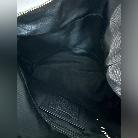 👜 COACH 💥 LIMITED EDITION ~ VINTAGE 💥 Black Pebble Leather Chelsea Shoulder B - Picture 11 of 16